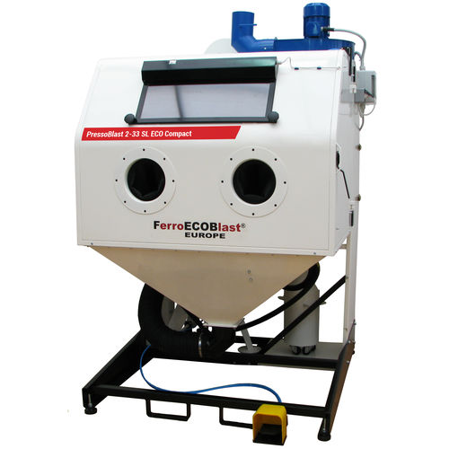 Cabine de sablage à pression - PressoBlast  - FerroECOBlast - manuelle / en acier inoxydable