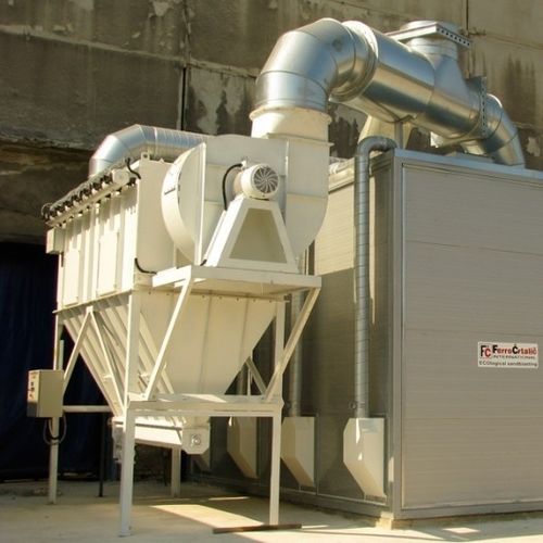 Dépoussiéreur à filtre - CENTRO SPECIAL - FerroECOBlast - antidéflagrant / pour grenailleuse / ATEX