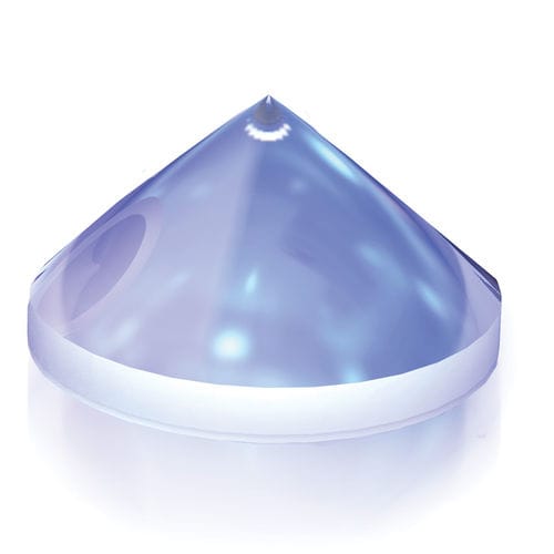 Lentille axicon - APX - Altechna - plan-convexe / en silice fondue / UV