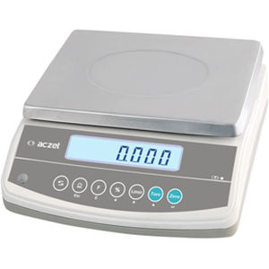 Balance compteuse - CZ series - Aczet Pvt Ltd. - externe / avec afficheur LCD / en acier inoxydable