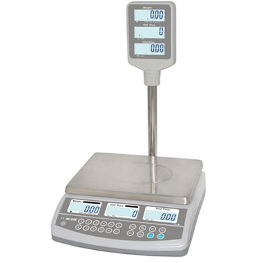 Balance de comptoir - CZ-P, CZ-PL - CZ-PT series - Aczet Pvt Ltd. - poids/prix / avec afficheur LCD / en acier inoxydable