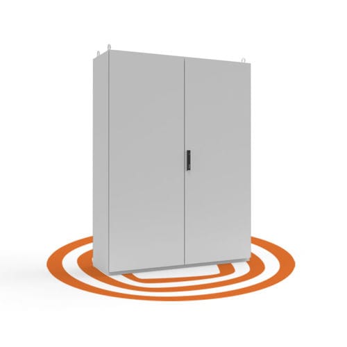 Armoire électrique sur pied - 03 series - häwa GmbH - de commande / en tôle d'acier / en acier inoxydable