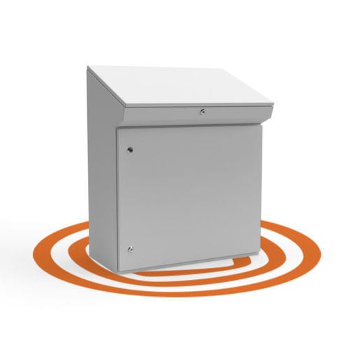 Pupitre de commande - 03 series - häwa GmbH - en tôle d'acier