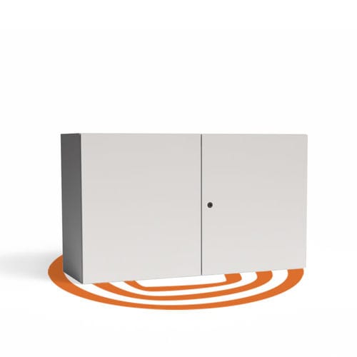 Coffret électrique mural - 3339 series - häwa GmbH - de distribution / en acier / en tôle d'acier