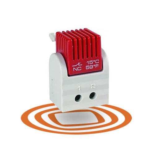 Thermostat pour armoire électrique - 3150 series - häwa GmbH - bimétallique / capillaire / NO