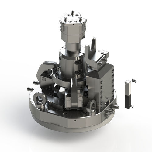 Système de serrage hydraulique - 9037-00 - SAV GmbH - à vide / pour pièces à usiner / coulissant