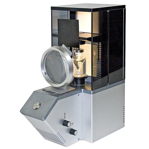Machine d'inspection de particules - VPE - Körber Pharma - pour l'industrie cosmétique / de défauts / compacte