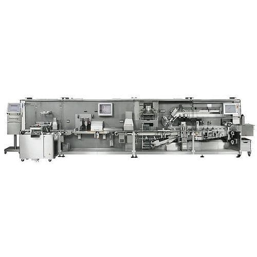 Encartonneuse latérale - P series - Körber Pharma - pour l'industrie pharmaceutique / à haute vitesse / compacte