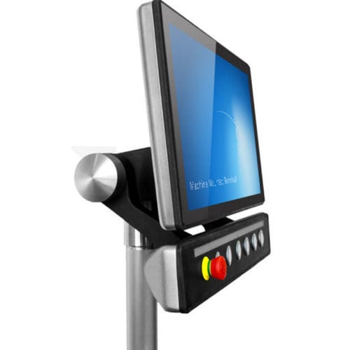 Terminal HMI tactile multi-touch - MMD8000 - ads-tec - à technologie capacitive projetée / à montage VESA / monté sur bras
