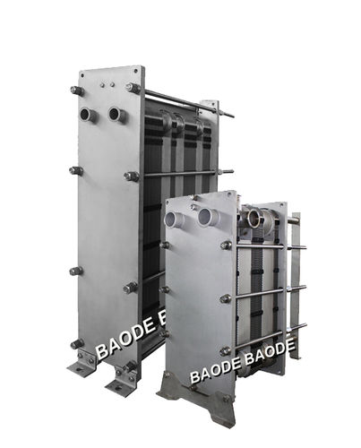 Échangeur de chaleur à plaques - Baode heat exchanger co.,ltd - liquide / liquide / sanitaire / pour process de pasteurisation