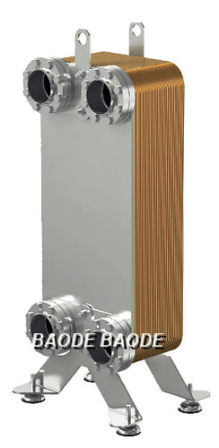 Échangeur de chaleur à plaques brasées - BL series - Baode heat exchanger co.,ltd - liquide / liquide