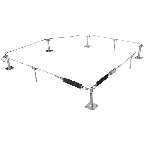 Ligne de vie horizontale - ABS-Lock SYS II - SafetyConcept s.a. - antichute / pour le travail en hauteur / suspendue