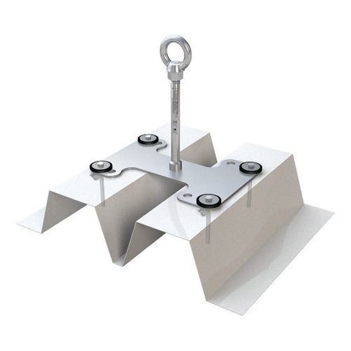 Ancrage antichute en acier inoxydable - ABS-Lock X-T-21 - SafetyConcept s.a. - pour acier / pour toiture