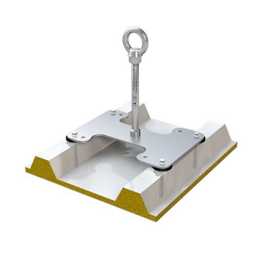 Ancrage antichute en acier - ABS-Lock X-SW - SafetyConcept s.a. - pour toiture
