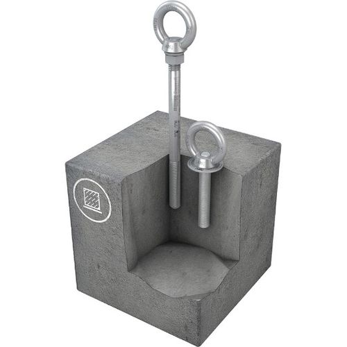 Ancrage antichute en acier inoxydable - ABS-Lock III-B - SafetyConcept s.a. - pour toiture / à béton