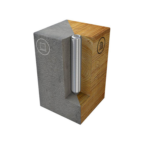 Ancrage antichute en acier inoxydable - ABS-Lock II-B - SafetyConcept s.a. - pour acier / pour bois / à béton
