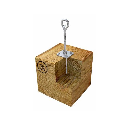 Ancrage antichute en acier inoxydable - ABS-Lock X-H-4 - SafetyConcept s.a. - pour bois