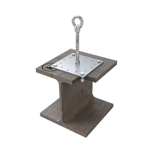 Ancrage antichute en acier inoxydable - ABS-Lock X-ST - SafetyConcept s.a. - pour acier / pour toiture
