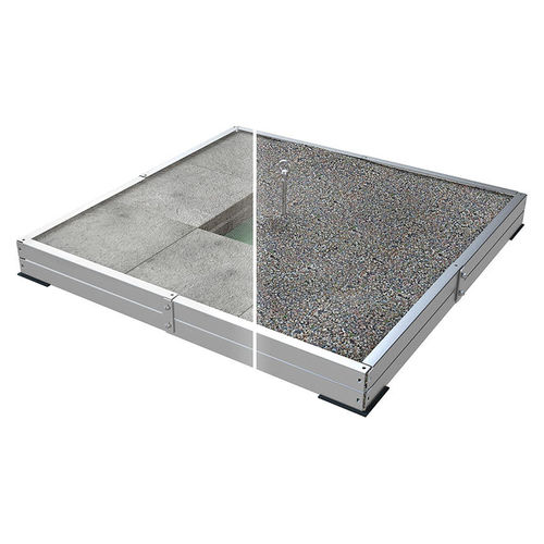 Ancrage antichute en acier inoxydable - ABS Weight OnTop Double - SafetyConcept s.a. - pour toiture / à béton / à contrepoids