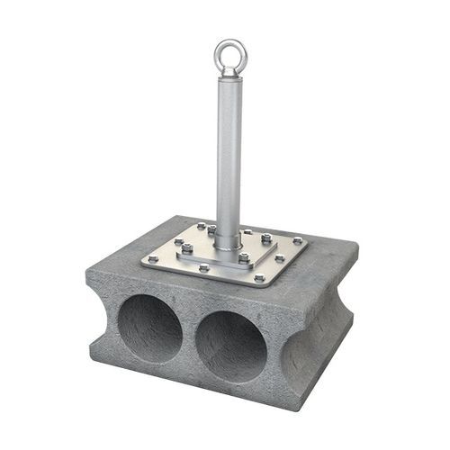 Ancrage antichute en acier inoxydable - ABS-Lock X-SR-HD-AS - SafetyConcept s.a. - à béton