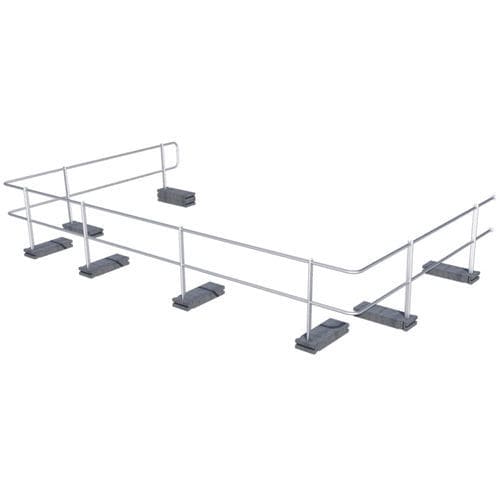 Garde-corps lesté - ABS Guard OnTop Weight - SafetyConcept s.a. - en aluminium / pour toit plat