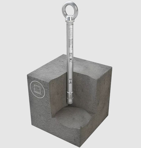 Ancrage antichute en acier inoxydable - ABS-Lock III-BE Pro-24 - SafetyConcept s.a. - à béton