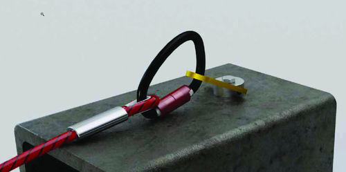 Ancrage antichute en acier inoxydable - ABS-Lock360  - SafetyConcept s.a. - pour acier / à béton