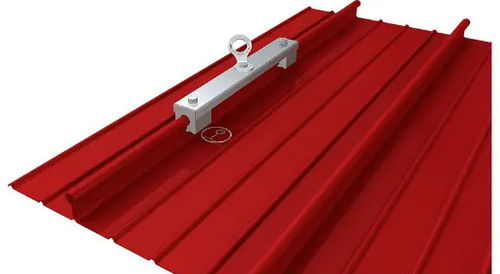Ancrage antichute en acier inoxydable - ABS-Lock Falz V - SafetyConcept s.a. - pour acier / pour toiture