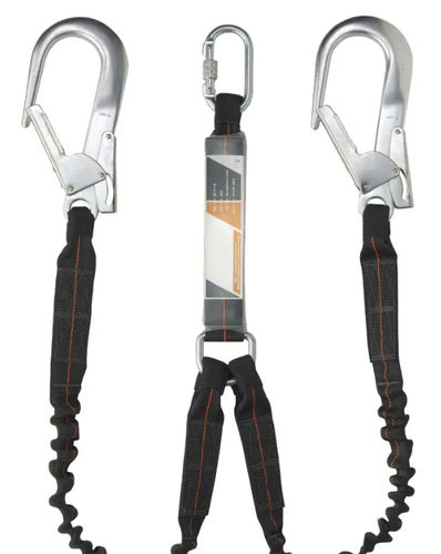 Longe anti-chute double - ABS Lanyard - SafetyConcept s.a.