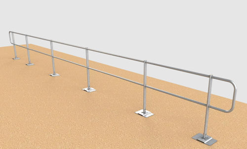 Garde-corps temporaire -  Holz - SafetyConcept s.a. - en aluminium / bois