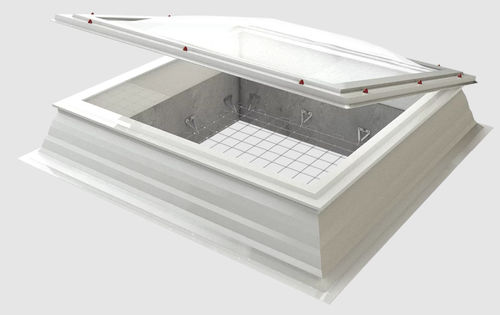 Filet de sécurité anti-chute pour chantier - DomeFix - SafetyConcept s.a. - de grande hauteur