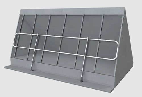 Garde-corps sur bac en acier - OnTop Shed - SafetyConcept s.a. - en aluminium / en acier / en inox