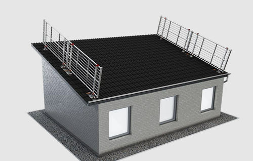 Garde-corps temporaire - Pro Boards - SafetyConcept s.a. - en aluminium / en ABS / pour chantier