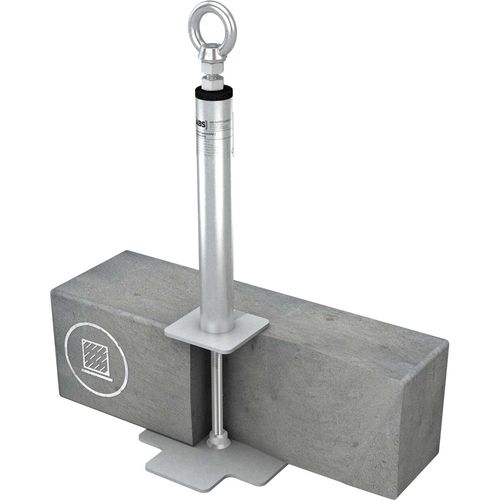 Ancrage antichute en acier inoxydable - ABS-Lock X-Durch - SafetyConcept s.a. - à béton