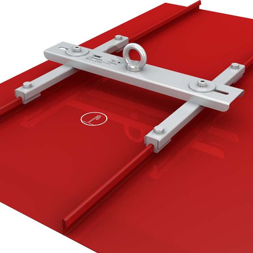 Ancrage antichute en acier inoxydable - ABS-Lock Falz IV - SafetyConcept s.a. - en aluminium / pour toiture