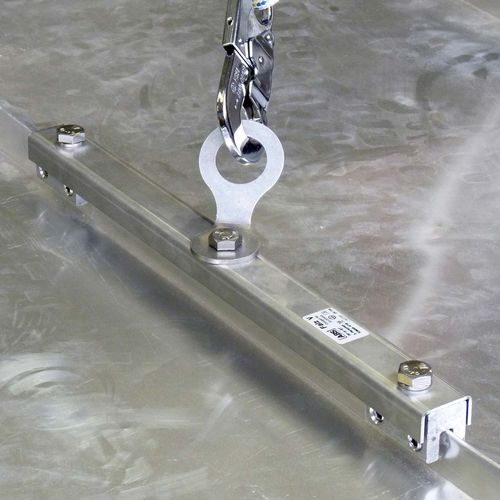 Ancrage antichute en acier inoxydable - ABS-Lock Falz V - SafetyConcept s.a. - en aluminium / pour toiture