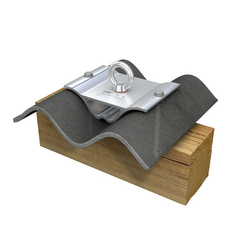 Ancrage antichute en acier inoxydable - ABS-Lock Wave - SafetyConcept s.a. - en aluminium / pour toiture