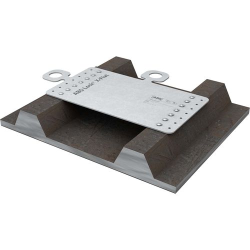 Ancrage antichute en acier inoxydable - ABS-Lock X-FLAT - SafetyConcept s.a. - pour toiture / pour acier
