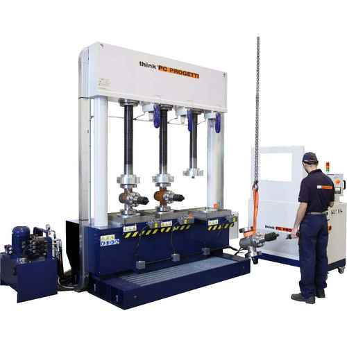 Banc d'essai de pression - BV-3V/360 - Think PC PROGETTI - contrôlé par PLC / pour soupape / industriel