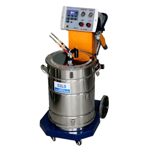 Machine de poudrage avec pistolet électrostatique - COLO-668 - Hangzhou color powder coating equipment ltd - manuelle