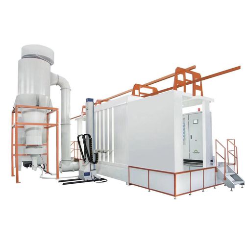 Cabine de peinture à filtre - colo-s-B2 - Hangzhou color powder coating equipment ltd - à cyclone / compacte / automatique