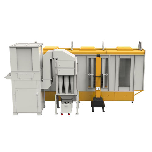 Cabine de peinture à cyclone - colo-S-M - Hangzhou color powder coating equipment ltd