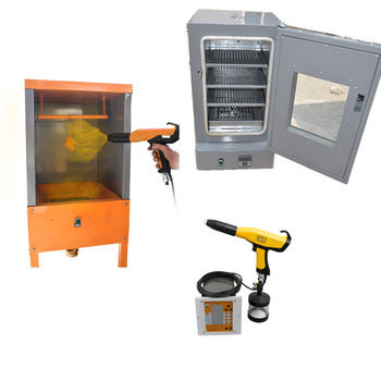 Cabine de poudrage mini - KF-191 - Hangzhou color powder coating equipment ltd