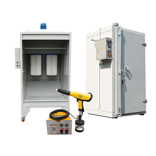 Machine de poudrage pour le laboratoire - KF-800D - Hangzhou color powder coating equipment ltd - automatique