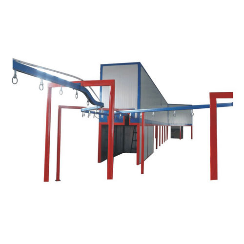 Four à crochet - Hangzhou color powder coating equipment ltd - de séchage / électrique / pour métallurgie