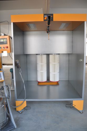 Cabine de poudrage filtre à cartouche - COLO-S-1517 - Hangzhou color powder coating equipment ltd - manuelle