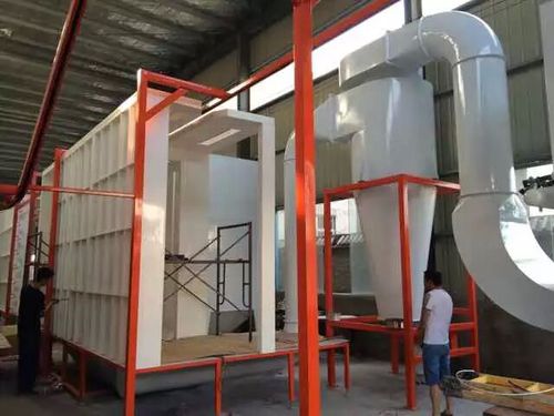 Cabine de poudrage à cyclone - colo-S-B-02 - Hangzhou color powder coating equipment ltd