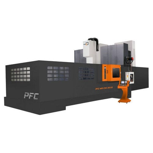 Fraiseuse CNC 3 axes - VF-Mill Duo  - KAAST Machine Tools Inc. - verticale / type portique / à table mobile