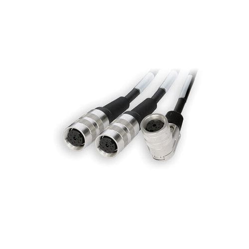 Câble électrique d'alimentation - 00-76-700-9825 - Märzhäuser Wetzlar - à angle droit / pour moteur / de commande