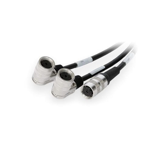 Câble électrique d'alimentation - 00-76-700-9821 - Märzhäuser Wetzlar - à angle droit / pour moteur / de commande